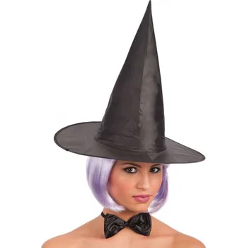 Karnevalový kostým Klobouk čarodějnice dospělý černý