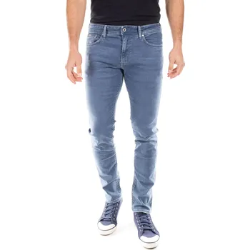 Pánské kalhoty Pepe Jeans Pánské kalhoty STANLEY Barva: modrá, Velikost: W31 L34