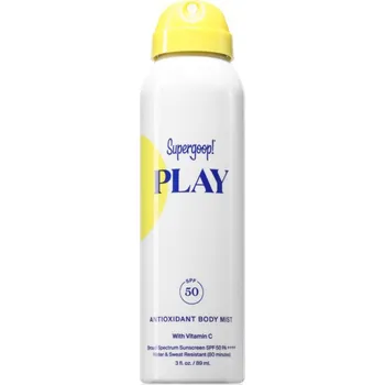 Stínicí technika Supergoop! Play tělový sprej SPF 50 89 ml