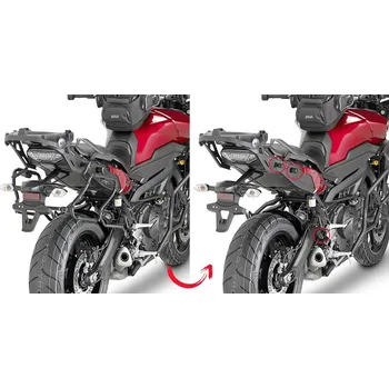 Zavazadlo na motocykl Plxr2122 trubkový nosič Yamaha MT-09 Tracer 850 (15-17), jen pro kufry V 35/V 37