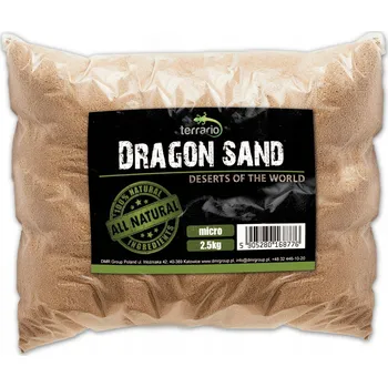 Teraristika PŘÍRODNÍ POUŠTNÍ MIKRO PÍSEK PRO PLAZY TERARIJNÍ SUBSTRÁT 2.5KG