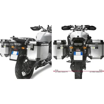 Zavazadlo na motocykl Pl2119Cam trubkový nosič Yamaha XT 1200Z (10-20) pro hliníkové boční kufry Trekker Outback