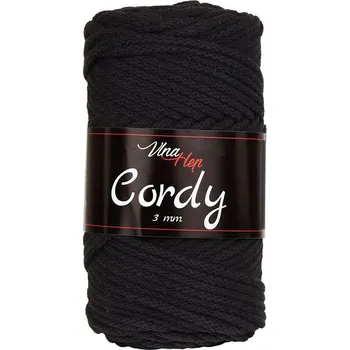 Příze Vlna Hep Příze Cordy 8229, 3 mm - čokoládová