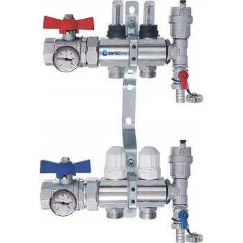 rozdělovač topení ROZDĚLOVAČ PRO PODLAHOVÉ TOPENÍ 2 OKRUHY