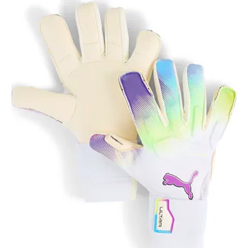 Brankářské rukavice Brankářské rukavice Puma Ultra Ultimate Brilliance Hybrid Goalkeeper Gloves 042115-01 Velikost 8,5