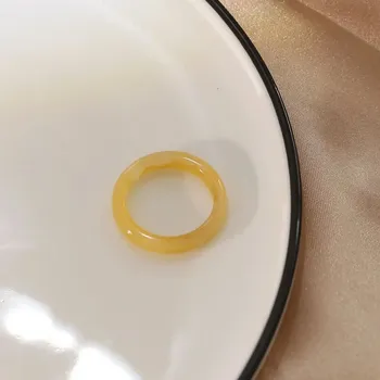 Prsten Barevný prsten z pryskyřice pro dívky | prstýnek, šperk - 9