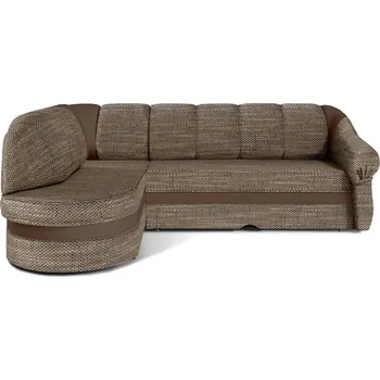 Sedací souprava Rohová rozkládací sedací souprava BENANO 250 cm Berlin 03/Soft 15 béžová levá