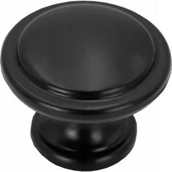 Nábytkové kování Nábytková úchytka Schwinn 2786 černá matná 3x2,4 cm