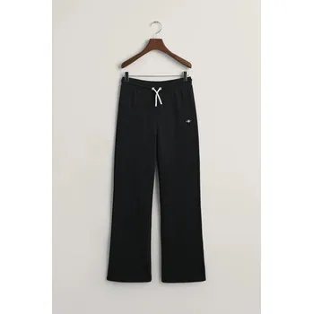 TEPLÁKY GANT SHIELD STRAIGHT LEG SWEATPANTS BLACK