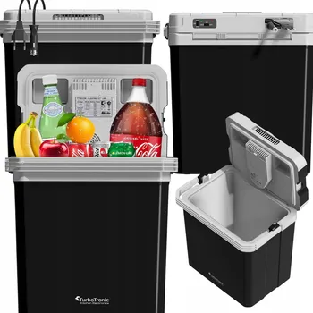 Chlazení PŘENOSNÁ TURISTICKÁ LEDNICE DO AUTA CHLAZENÍ/OHŘEV 30L 12V/220-230V