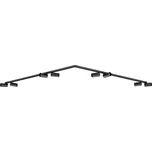 Nova Luce Černé kovové bodové světlo Oso 150 cm