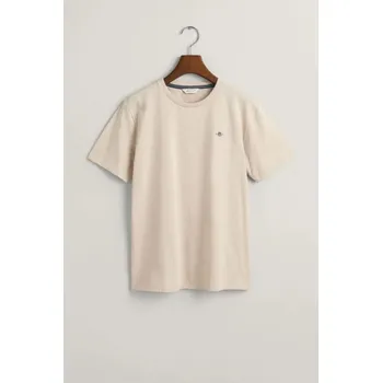 TRIČKO GANT SHIELD SS T-SHIRT SOFT OAT