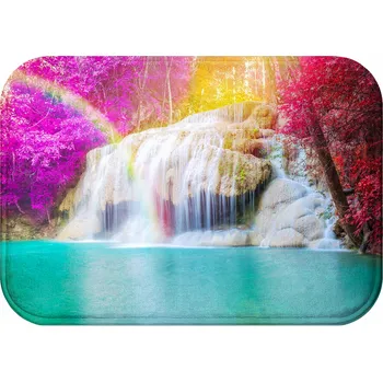 Koupelnová předložka KOUPELNOVÁ PŘEDLOŽKA MĚKKÁ PŘÍRODA ROHOŽKA HIT OBDÉLNÍKOVÁ RYCHLESCHNOUCÍ 40x60