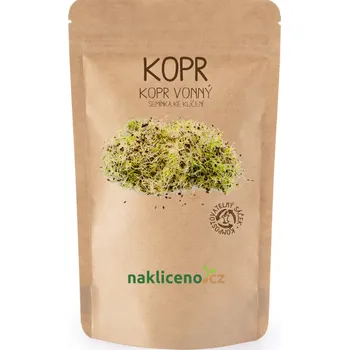 Semeno Naklíčeno Kopr - Kopr vonný - 50 g