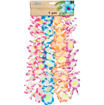 Havajský věnec květinový 4 ks