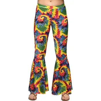 Karnevalový kostým Kalhoty hippie dámské velikost L/XL