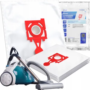 Vysavač Syntetický sáček do vysavače pro Bork VC AHB 8818 BL, 5 ks