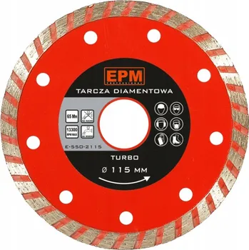 Řezný kotouč DIAMANTOVÝ KOTOUČ TURBO 230 MM EPM 550-2230