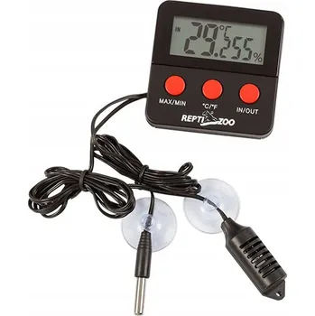 TEPLOMĚR A VLHKOMĚR DO TERÁRIA - MĚŘENÍ TEPLOTY A VLHKOSTI 0-70°C