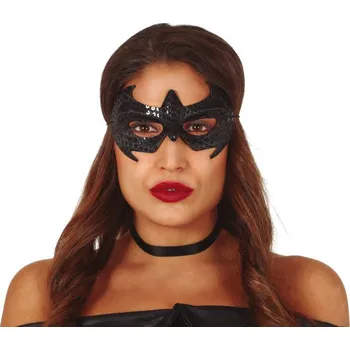 Škraboška superhrdiny motiv netoopýr