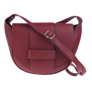 Kabelka NovaKabelka.cz Kožená italská crossbody kabelka Roberta Bordo