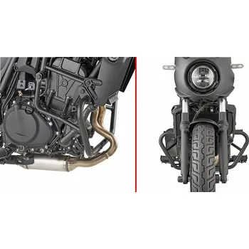 Rám pro motocykl Tn4134 padací rámy Kawasaki Eliminator 500 (24-25), černé lakované