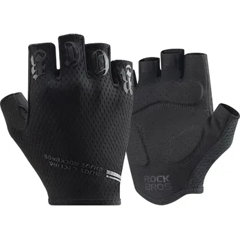 Cyklistické rukavice Cyklistické rukavice s gelovými vložkami, prodyšné Rockbros XL