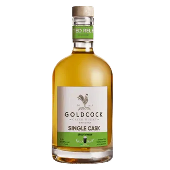 Whisky GOLD COCK Black Stuff STOUT finish 60,8% 0,7L