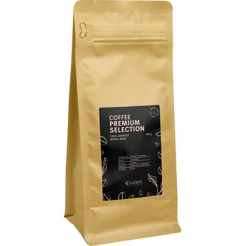 Káva Natios Premium Selection zrnková káva 1000 g