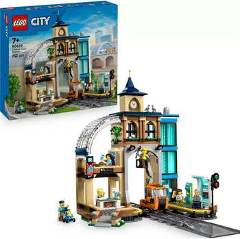Stavebnice LEGO LEGO® City 60469 Hlavní vlakové nádraží + Prodloužená možnost vrácení zboží do 30 dnů.
