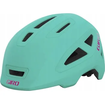Cyklistická přilba Dětská helma GIRO SCAMP II matná screaming teal bright růžová