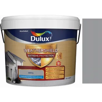 barva na zeď Akrylová Barva Dulux 10 l matná šedá