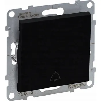 vypínač Vypínač jednoduchý Klasik, Podomítkový Legrand černý 721413