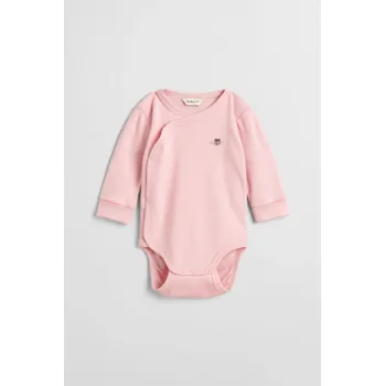 Kojenecký body BODY GANT SHIELD LS BODY BLUSHING PINK