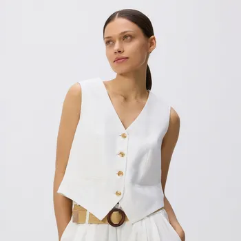 Dámské sako Reserved - Granitová vesta - bílá - 0977P-00X - 0977P-00X-42