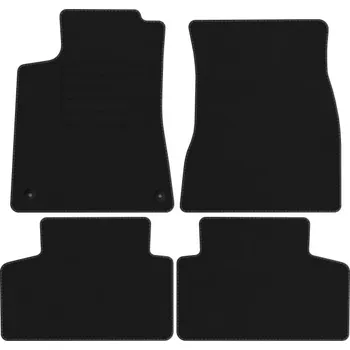 autokoberec Koberce Edecor velurové 4 ks