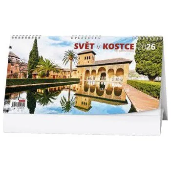 Kalendář Stolní kalendář - Svět v kostce