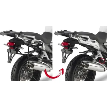 Zavazadlo na motocykl Plr1110 trubkový nosič Honda Crosstourer 1200 (12-19) Easy Fit pro boční kufry - Demontovatelný