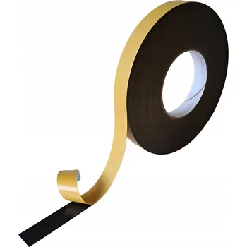 8mm/50m OBOUSTRANNÁ MONTÁŽNÍ PÁSKA ČERNÁ PĚNOVÁ SILNÁ