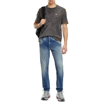 Pánské džíny DŽÍNY DIESEL 2019 D-STRUKT TROUSERS BLUE
