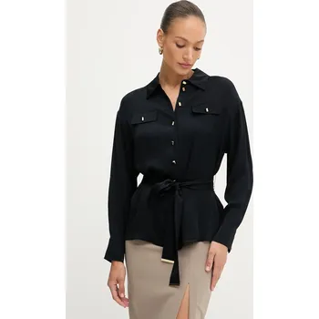 Pánská košile Košile Marciano by Guess ANITA 5YGH13.7356A černá 99X, vel. 36