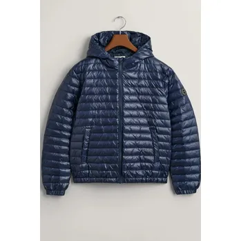 Dívčí bunda BUNDA GANT SHINY LIGHT PADDED DOWN JACKET EVENING BLUE