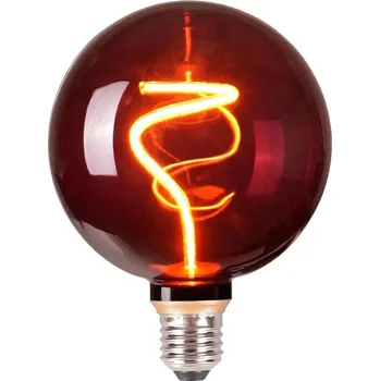 Žárovka Goldlux LED žárovka E27 FILAMENT G125 4W DecoVintage Red Wine 1800K 333711