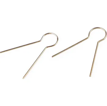 Očka na polystyrenové ozdoby / baňky - zlatá (100 ks)