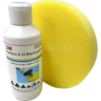 Sada pasta 3M Perfect-it Fine III 09376 125ml + molitanový kotouč 150x25