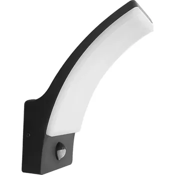 Venkovní osvětlení LED Venkovní nástěnné svítidlo se senzorem AMY LED/12W/230V IP44 černá