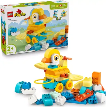Stavebnice LEGO LEGO® DUPLO® 10448 3 v 1: Zvířátka na kolečkách + Prodloužená možnost vrácení zboží do 30 dnů.
