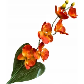 umělá květina ORCHIDEJ VĚTVIČKA KVALITA JAKO ŽIVÁ 75 cm