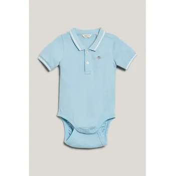 Kojenecký body BODY GANT CONTRAST TP PIQUE BODY CALMING BLUE