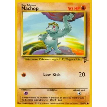 Karetní hra Pokémon BS2 078/130 Machop - Base Set 2 Stav: Good